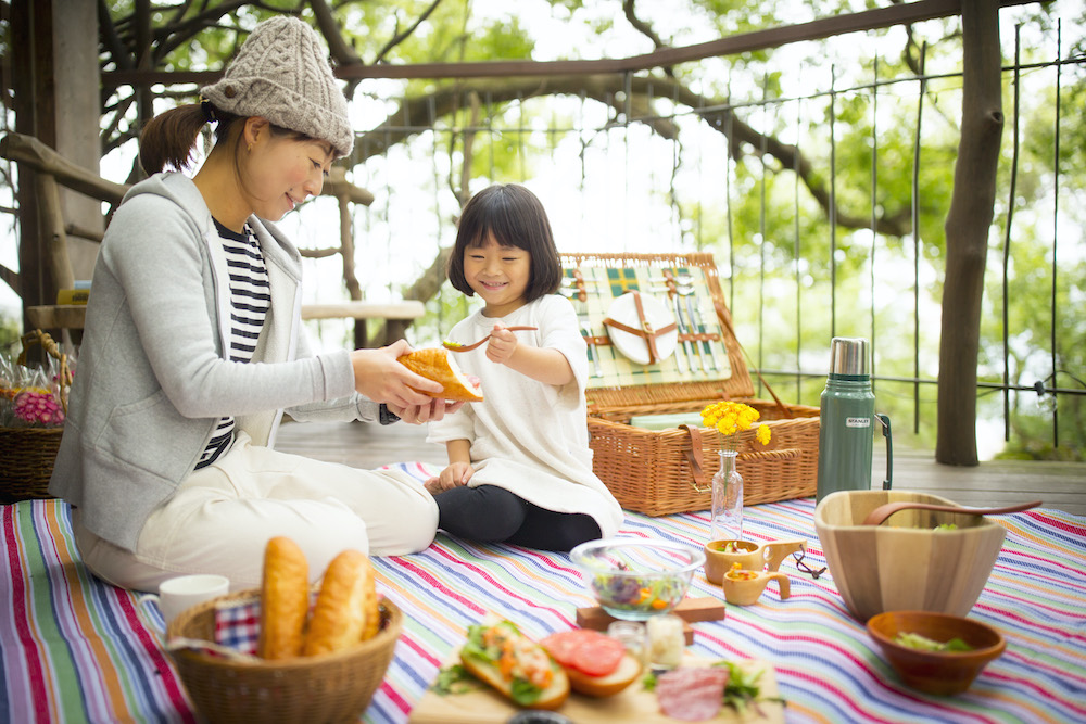 星野リゾート　リゾナーレ熱海　子連れ　GoToキャンペーン　朝食ピクニック